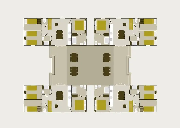 Holiday home Groepsvakantie Op De Veluwe - 4 Losse Voor 24 Personen Op De Boshoek Voorthuizen